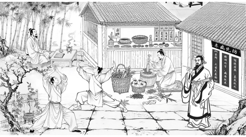 不同时间段动态画面